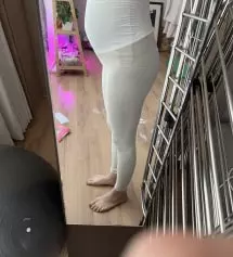 165 키작맘 했는데 발목이 조금 짧아요 ㅎㅎ
