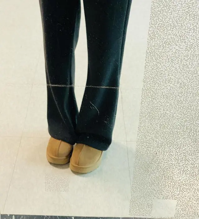 170, 55kg 16주인데 좀 크긴한데 겨울내내 잘 입을것같아요. 밍크기모 정말 따뜻하네요