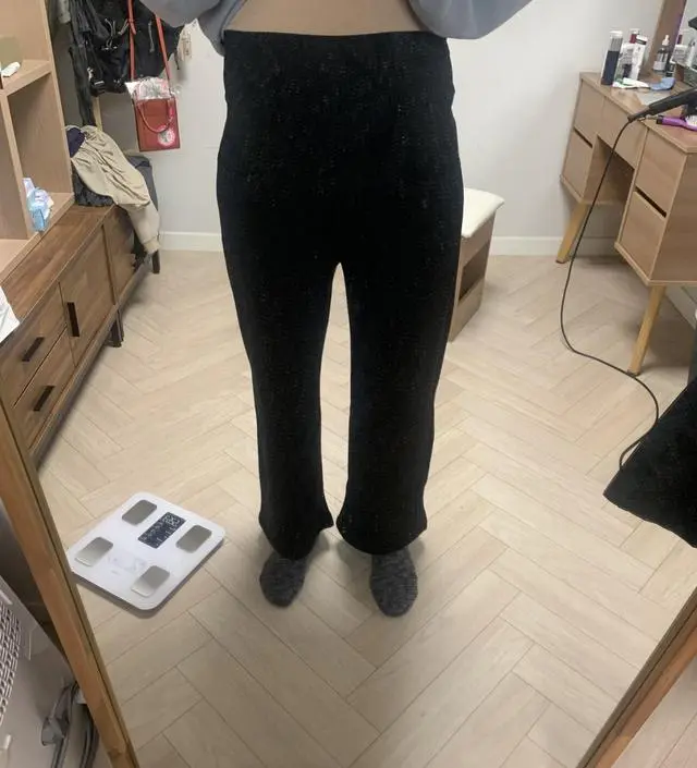 키가커서 기장이 짧아서 고민 이였는데 딱 맞아요 ㅎㅎ
