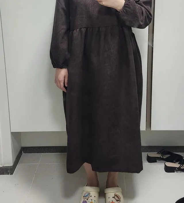 살이 많이 쪘는데 넉넉해서 만삭까지도 편하게 입을 수 있을 것 같아요~ 배송은 1주일 