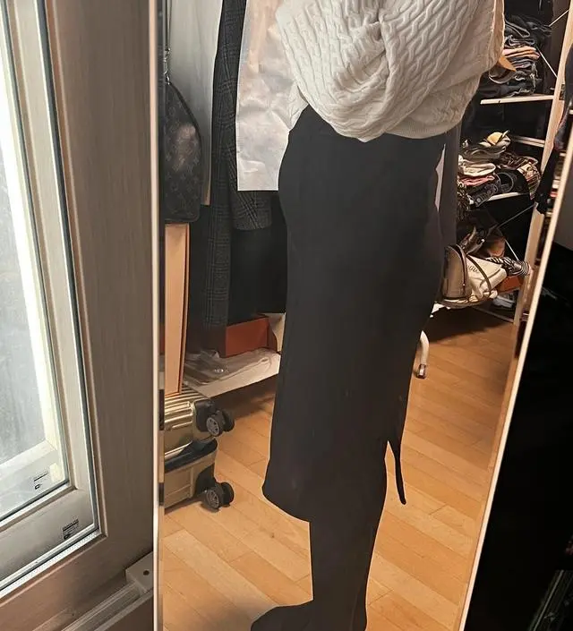 추운거 질색이라서 이번에 기모, 융 들어간 겨울 임부복 장만했어요! 세일하는거 같은데