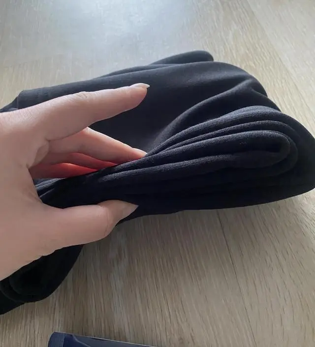 확실히 도톰하고 따뜻해요~ 
