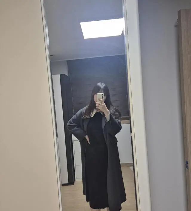 리본카라가 잘 안어울리는 귀엽지않은 스타일이라 고민하다 예뻐서 주문해봤는데요 ㅋㅋ