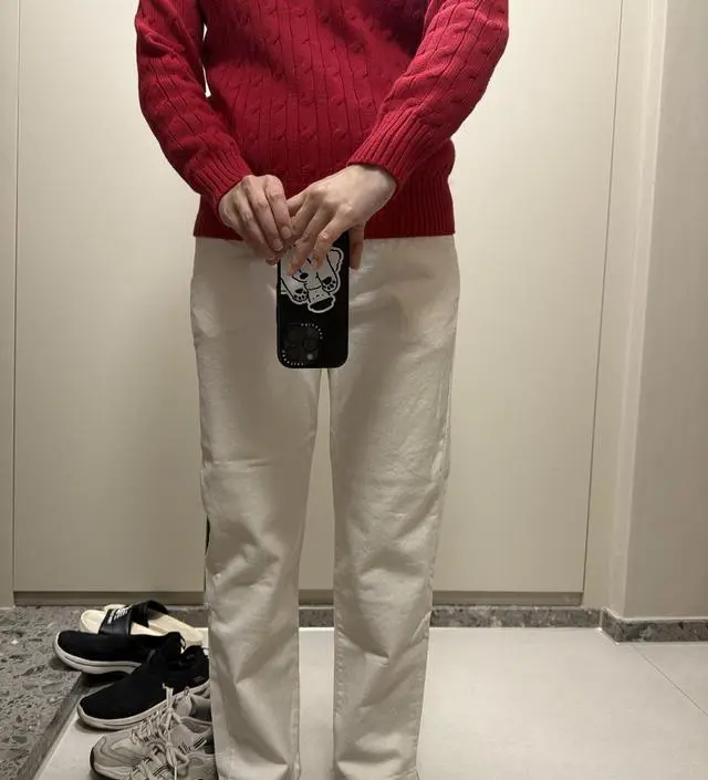 키 160 체중 54-55 나가는 24주 임부입니다. M사이즈 잘 맞아요. 핏도 이쁘구요. 약기모