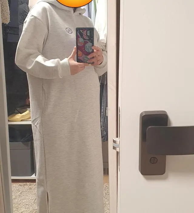 만삭때 편하게입으려고샀어용~ 색감도이쁘고 길이감도딱이네용~~임산복 다 소임에서 구