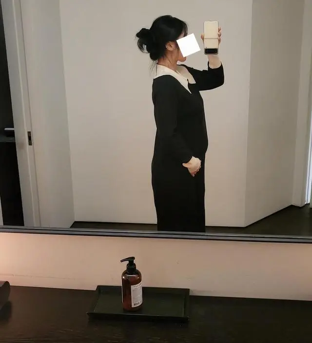 160/65 -27주임산부 입니다. 살도 많이찌고 가슴도 많이커져서 스트레스였는데, 이옷 입