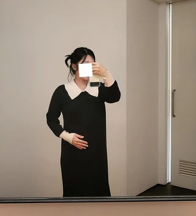 160/65 -27주임산부 입니다. 살도 많이찌고 가슴도 많이커져서 스트레스였는데, 이옷 입