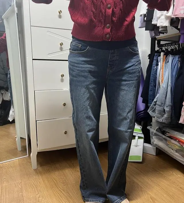 임신 17주차인데 기존 옷들 배가 타이트하기 시작해 구입했어요! 사이즈 때문에 많이 고