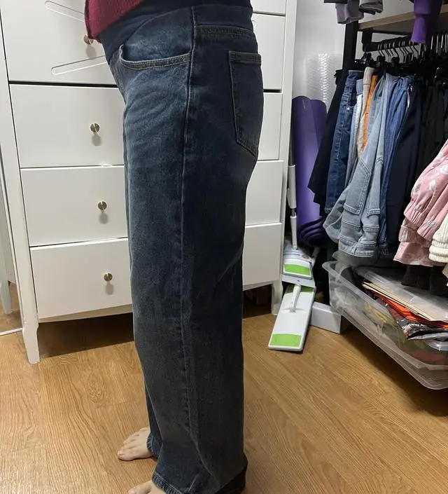 임신 17주차인데 기존 옷들 배가 타이트하기 시작해 구입했어요! 사이즈 때문에 많이 고