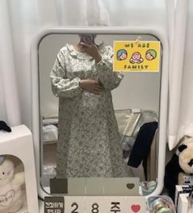 너무 편하고 귀여워요~~!!! 만삭때도 수유할때도 잘 입을 수 있을 것 같습니다 ㅎㅎ