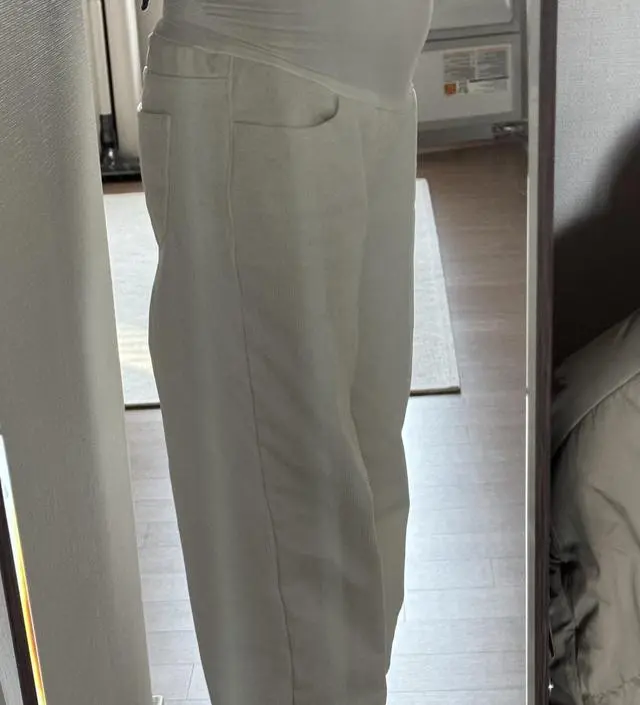 배 부분이 짱짱해요. 배 많이 나온 산모들은 힘들지도…?
