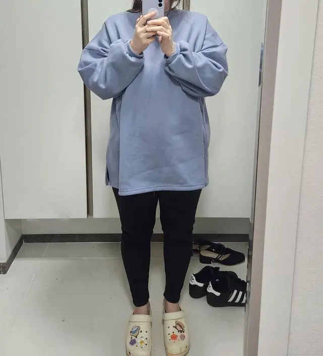 너무 편하고 너무 따뜻하고 너무 좋아요! 임신 중후반에 들어서며 배가 많이 나왔는데 