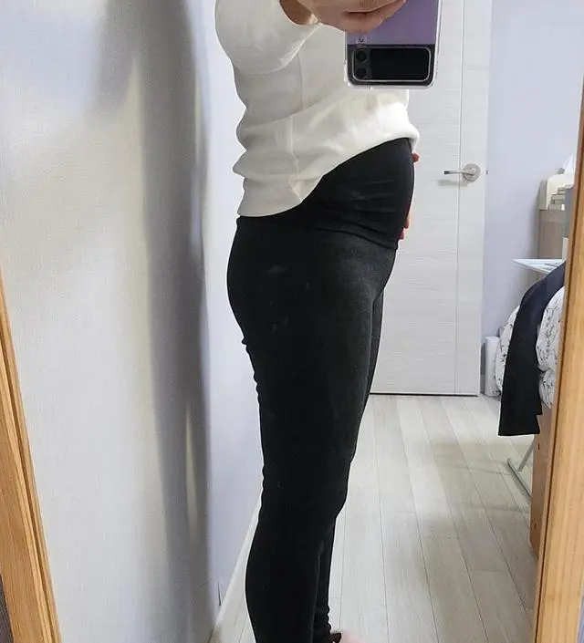 레깅스도 역시 다리 짧은 저에게는 기네요..
