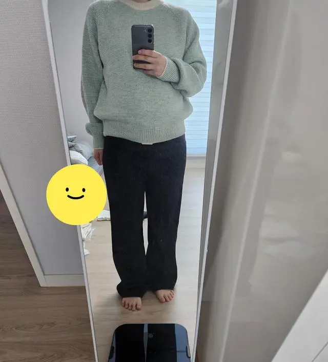 바지사이즈가 생각보다 작게 나온거같아요~
