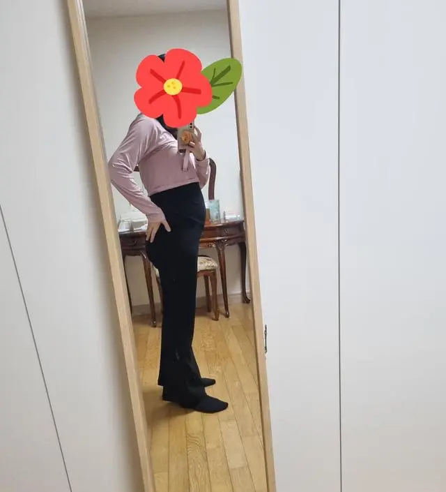 회사 가려고 샀어요
