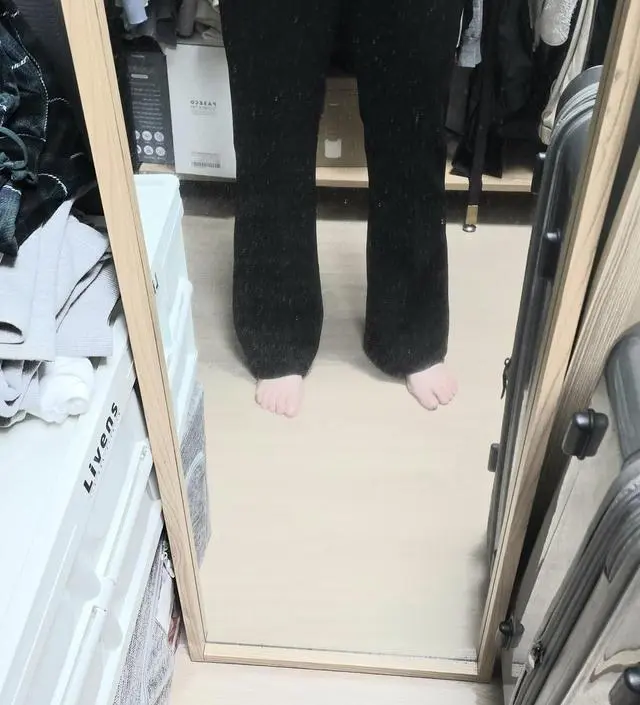 후기보고 사이즈 때문에 고민하다가 작은것보단 여유있는게 났겠지 싶어서 L로 구매했어