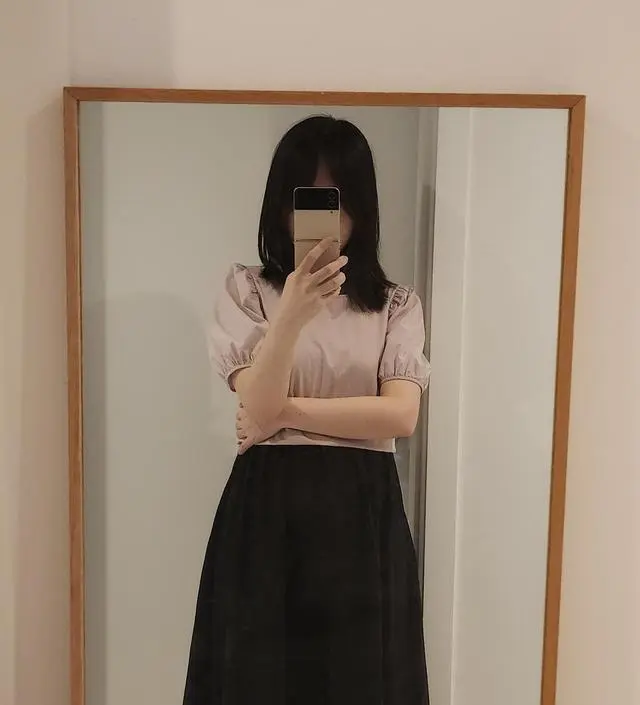 16주차 둥이 임산부고 슬슬 배가 나와서 봄, 여름에 입을 요량으로 구입했어요. 상체 5