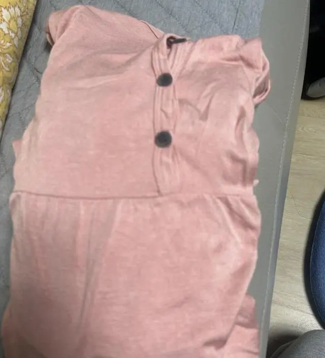 재질 부드럽고 좋아요 날 더 풀리면 잠옷으로 입으려고요