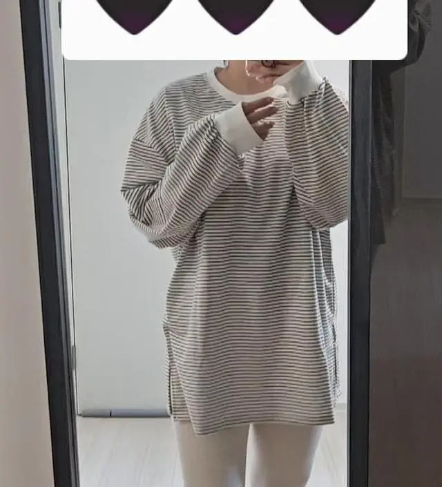 귀여워요 ! 소매도 편합니당 :)