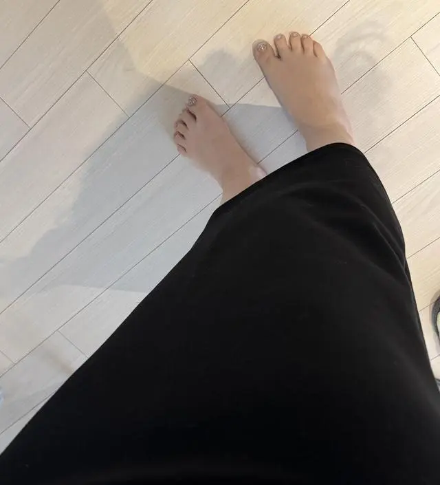 28주라 xl 샀는데 만삭까지 너무 편하게 잘입을 것 같아요! 기장도 딱 좋아용