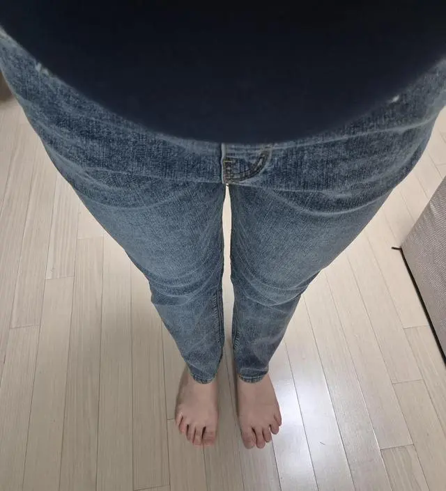29주차가되면서 원피스만 입긴 지겨워서 바지 구매했는데 편하고 좋아요