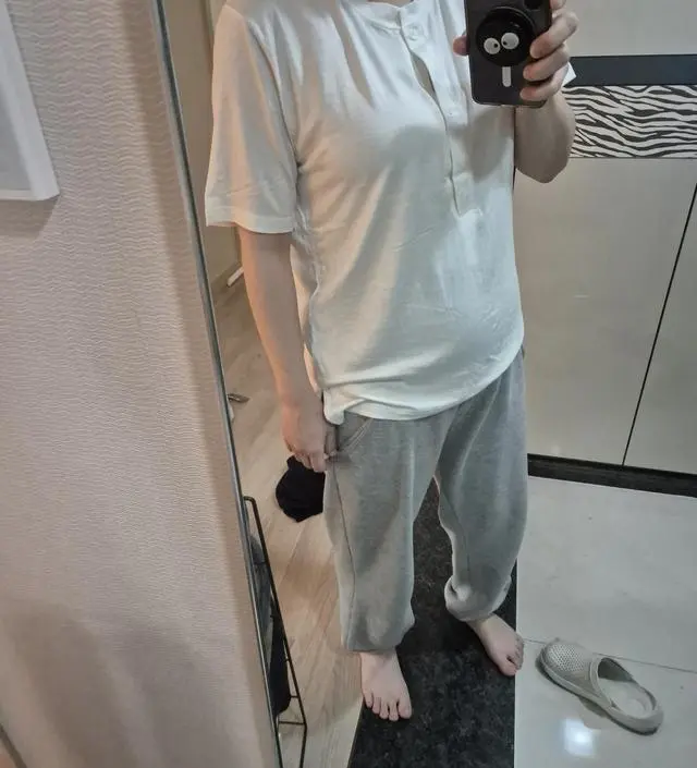 곧 더워지는데 찰랑찰랑 거려서 시원하고 외출 시 수유할 때도 편할거 같아요