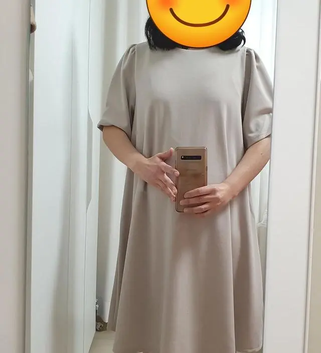 제가 키가 작은데 길이도 딱 적당하고 무엇보다 소재가 잘 늘어나서 여름에 만삭되어서