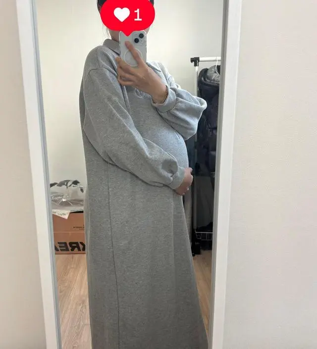 살도 붙고 배가 점점 나와 입을 옷이 없어 고민하다가 딱 체형 맞춤형 옷을 찾었어요&g