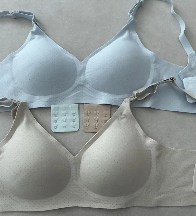 출산예정일이 5/1일인 막달산모입니다. 밑가슴둘레 88인데 연장후크 이어서 착용하니 넉