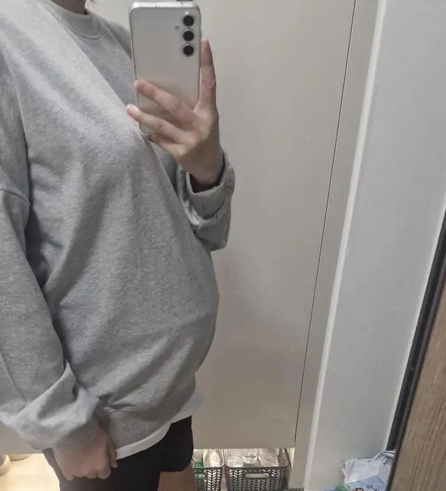 기장이 길어서 만삭 임산부한테 너무좋아요 
