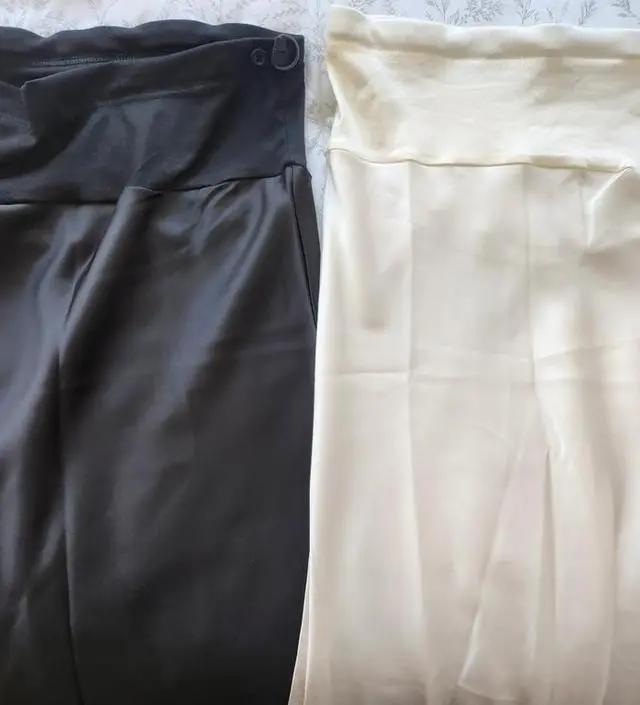 출산 한달 앞두고 봄에 입을 치마가 필요해서 주문했어요, 치마 입어보니 사이즈 잘 맞