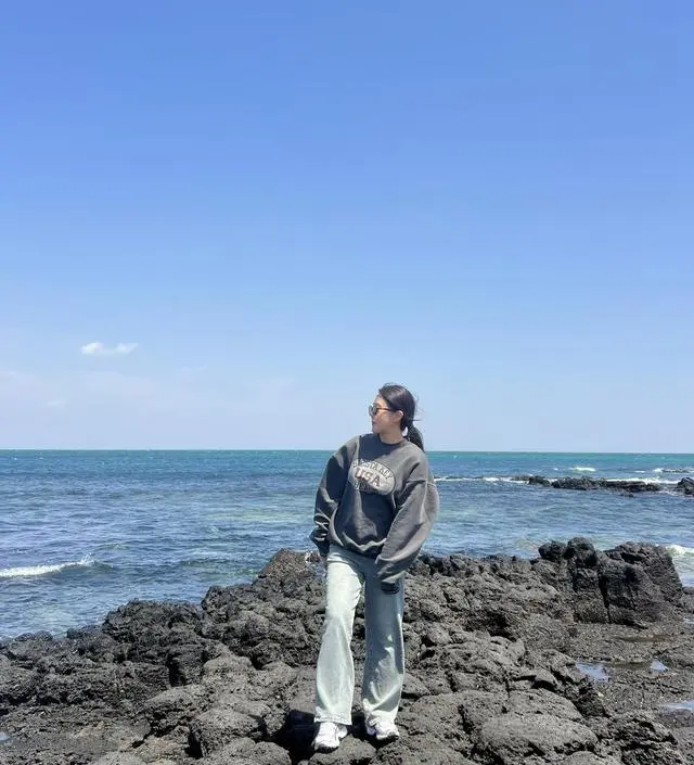 19주차에 조금 크긴하지만 핏도 예쁘고 길이 딱맞아요. 