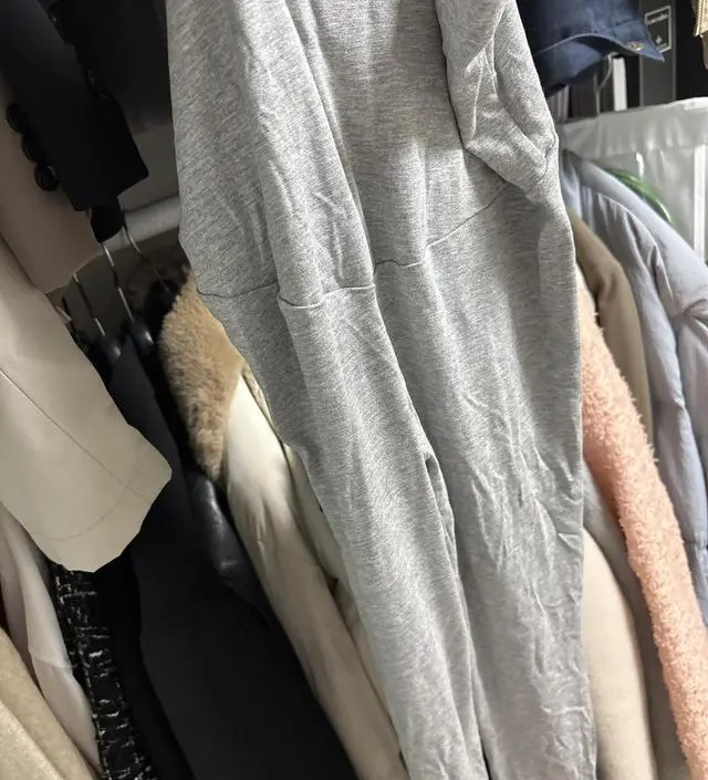 블랙는 딱 좋은데 멜란지가 살짝 길어요 ! 