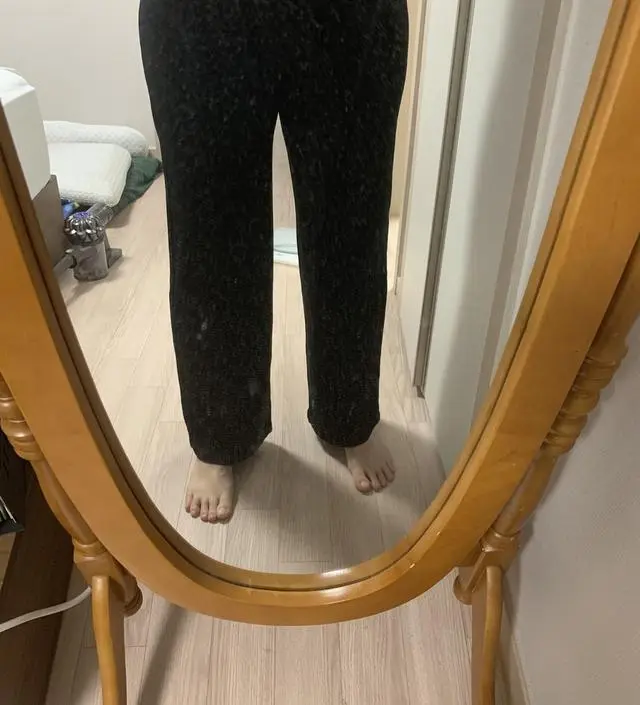 진작 살껄! 고민하다 배송만 늦어진 꼴이에요 저는 하체가 길어서 인터넷상으로 바지를