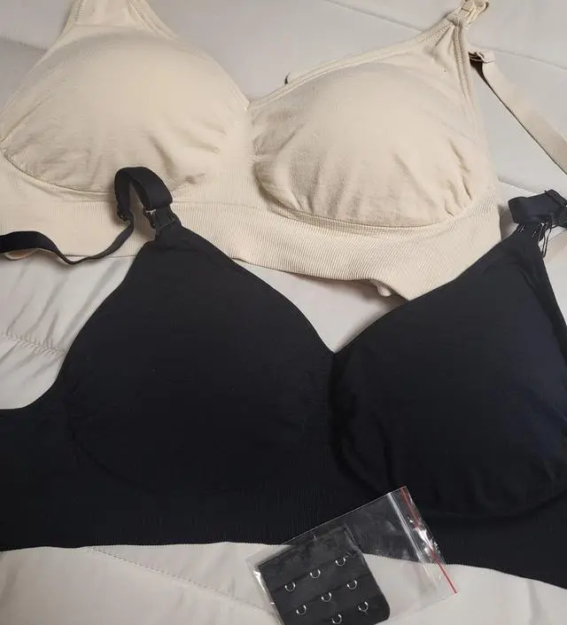 촉감이 부들부들해서 좋습니다. Free 사이즈 연장후크 끝부분 채워서 입는데 막달까지 