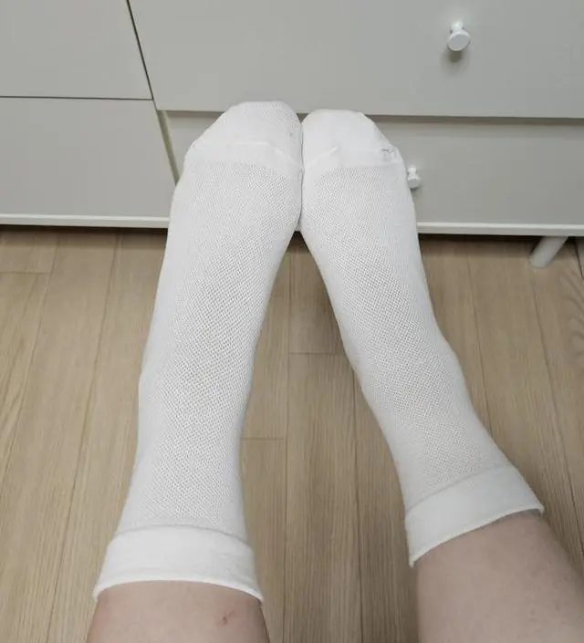 확실히 무압박양말은 다르네요
