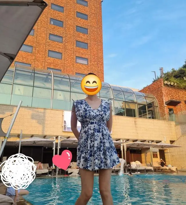 사이즈 고민을 많이 하다가 평소 소임 하의 m도 저에겐 작다고 생각이 들어 이번에는 안