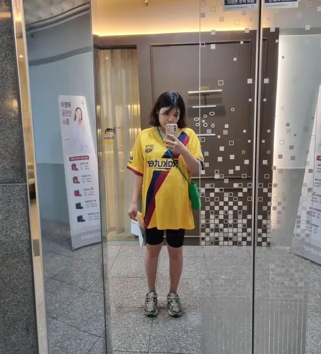 출산했는데도 바지가맞는게없어서 임부복 입다가 더워져서 반바지 레깅스 샀는데 그냥 