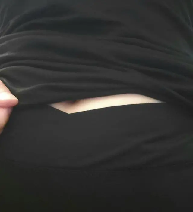 Y존 압박이 없으니 가장 편하고 v랩으로 복부를 감싸내주는 느낌이 너무 좋네요. 임신 