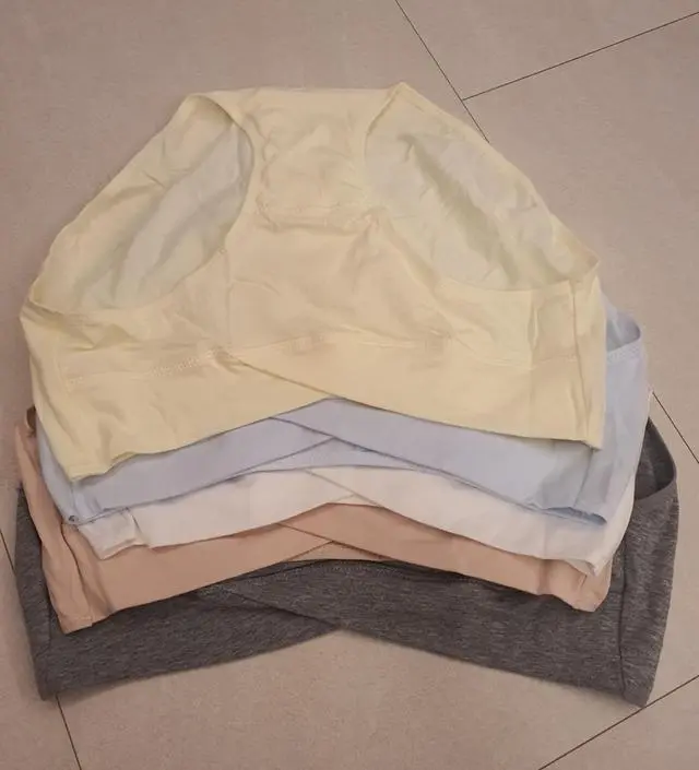 코튼소재 사고 싶어서 샀구요. 사이즈 28 에 XL잘 맞아요, 임신초기에요
