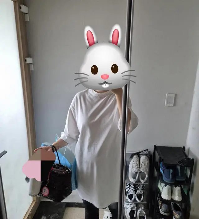 165/67 28주차 산모예요~ 길이감 허벅지까지 와서 딱 좋아요ㅎㅎ
