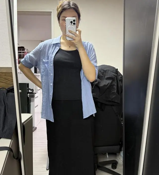 와 재질 구김 안가고요 톡톡하고 신축성 넘 조아요
