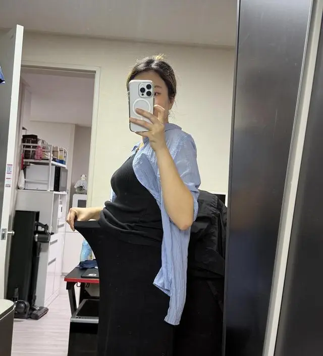 와 재질 구김 안가고요 톡톡하고 신축성 넘 조아요
