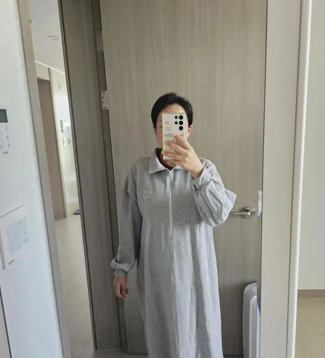 날 서늘해지면 입기 좋을것 같아요. 약간 까끌한 느낌인데 빨래하고 나니까 괜찮습니다