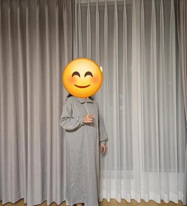 편하게 입으려고 샀어요. 편하고 보들보들 좋네요. 좀 더 쌀쌀해지면 교복될듯 합니다 