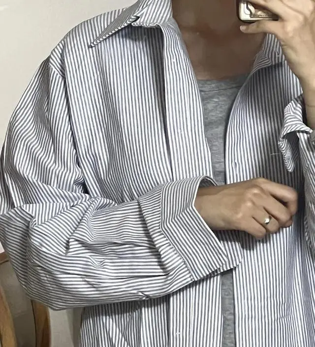 원래도 오버핏 좋아하는데 넘 맘에들어용
