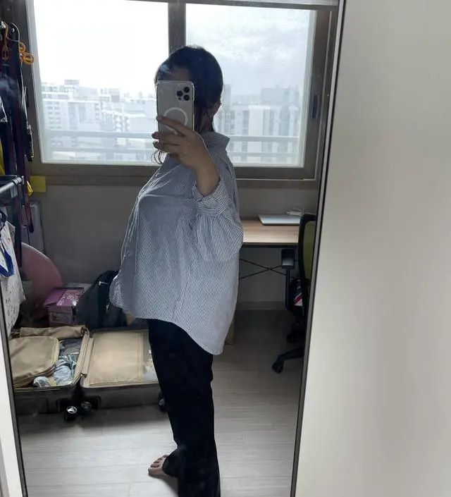 키가 163.4/ 몸무게 77-78 사이고, 임신 31주차에요.
