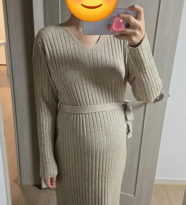 만삭사진 찍을때 입으려고 구매했어요
