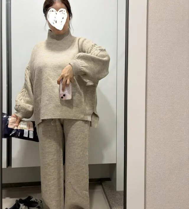 입자마자 따뜻해요! 
