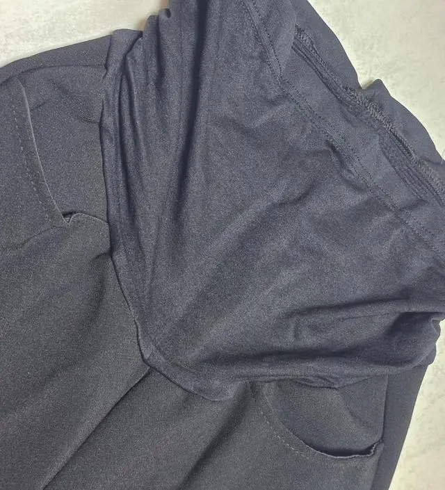 12주인데도 일반 바지가 불편해 구매 했어요 신축성이 좋아 정말 편하네요!!! 숏기장으